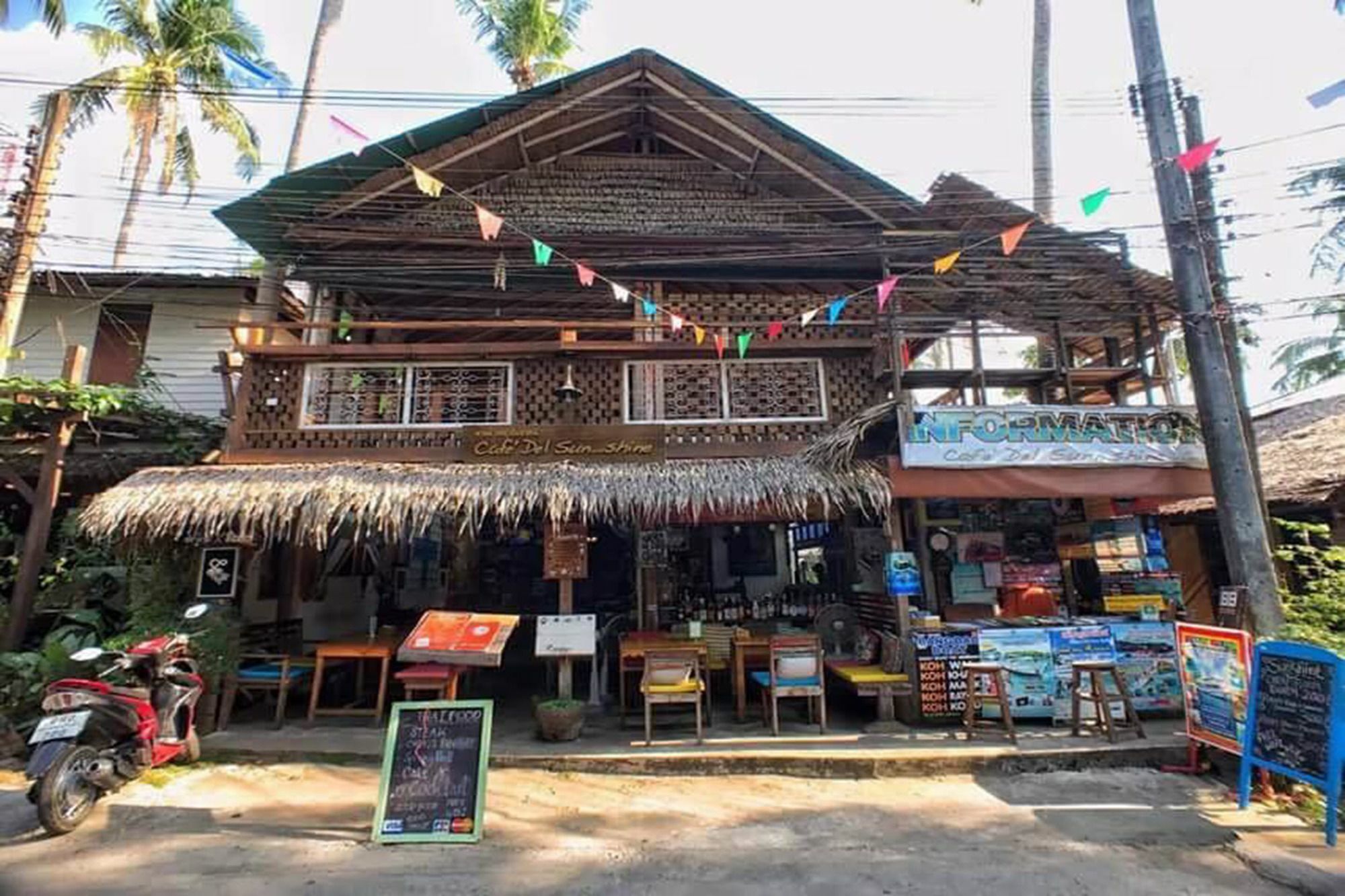 ホテル Cafe Del Sunshine チャン島 エクステリア 写真